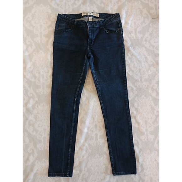 Charlotte Russe Womens Denim Blue Jeans Size 10R Extreme Skinny - Picture 1 of 6